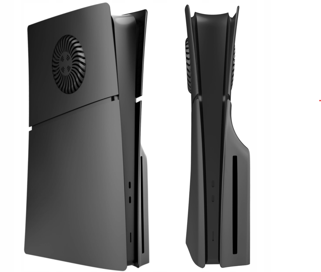 PlayStation 5 Slim Disc Version Cover with FAN PlayStation 5 Slim Disc Version Cover with FAN